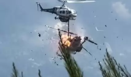 Choque de helic�pteros en Grecia