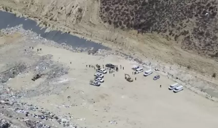 Madres buscadoras localizan restos humanos en basurero municipal de Tijuana y ex