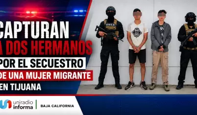 Capturan a dos hermanos por el secuestro de una mujer migrante.