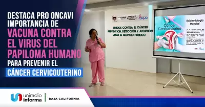 Destacan vacuna contra el virus del papiloma humano para prevenir c�ncer.
