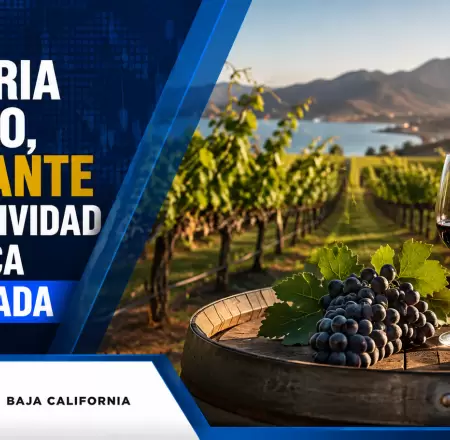 Industria del vino, detonante de la actividad econ�mica de Ensenada.