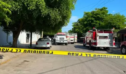 Incendio en centro de rehabilitaci�n de Los Mochis