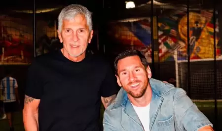 Leo y Jorge Messi