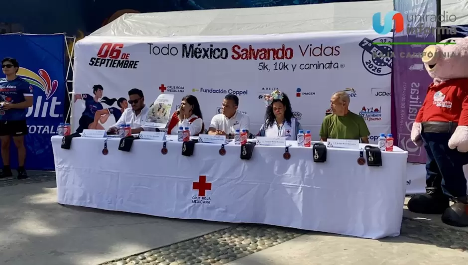 Cruz Roja de Tijuana invita a la 7ª edición de "Todo México Salvando Vidas"