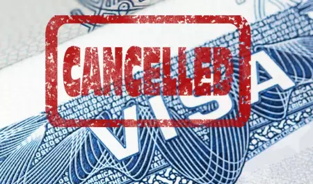 Visa cancelada