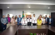 Suscribe presidente municipal de Tijuana convenio con Tecate y Playas de Rosarito para la elaboraci�n del Plan Estrat�gico Metropolitano 2026-2040