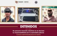 Aseguran a dos hombres tras persecuci�n y agresi�n a polic�as municipales