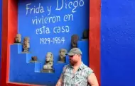 Sam Smith visita la casa de Frida Kahlo en Coyoac�n