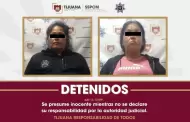 Detiene Polic�a Municipal a dos mujeres por presunta colocaci�n de mantas con amenazas y abandono de restos de animales