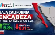 Baja California encabeza el empleo formal del pa�s: creci� 6.8% mientras M�xico perdi� 831 mil plazas