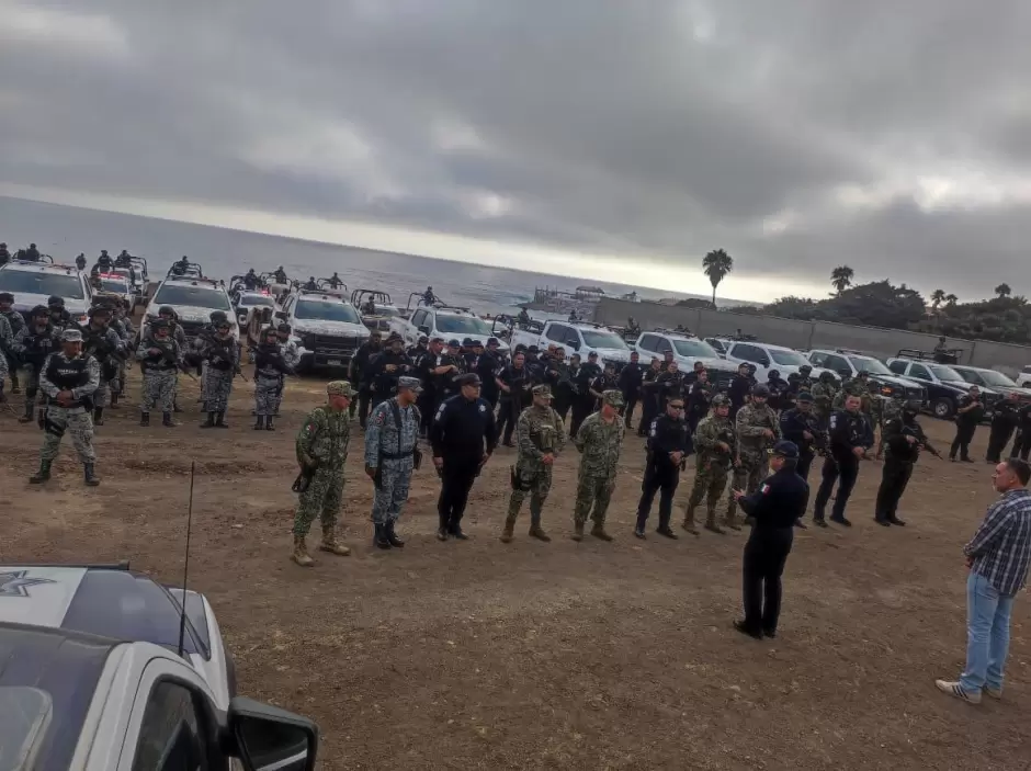 Se implementa operativo interinstitucional por empresario secuestrado en Rosarito.