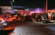 "Carambola" de 7 autos deja una mujer fallecida y 4 ni�os lesionados, entre ellos un beb� de 6 meses