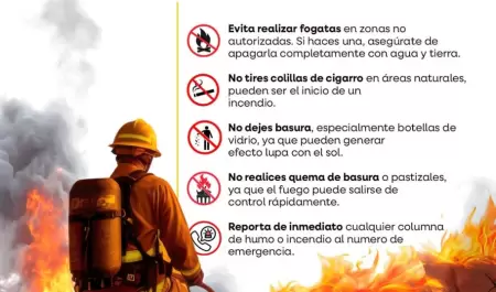 Refuerzan combate de incendio forestal en Sierra de Ju�rez.
