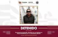 Capturan agentes municipales a hombre se�alado por presuntas lesiones contra un familiar