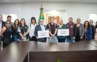 Entrega XXV Ayuntamiento de Tijuana apoyos econ�micos a Organismos de la Sociedad Civil