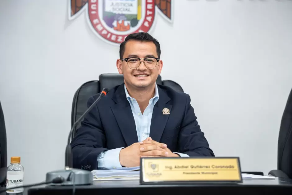 Abdiel Guti�rrez Coronado presidente municipal Tijuana