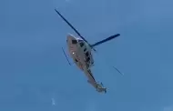 VIDEO Aterriza de emergencia helic�ptero en el que viajaba gobernador de Chiapas