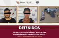Detienen a dos presuntos responsables de homicidio y lesiones con arma localizados en las inmediaciones del Aeropuerto de Tijuana