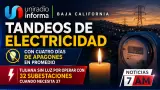 Tandeos de electricidad; cuatro d�as de apagones en promedio.