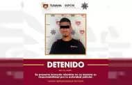 Arrestan elementos municipales a sujeto por presunta posesi�n de sustancia il�cita y un arma