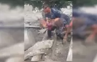 Ni�a de seis a�os fue rescatada tras permanecer 60 horas bajo escombros en Nepal