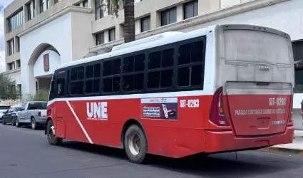 Transporte urbano UNE
