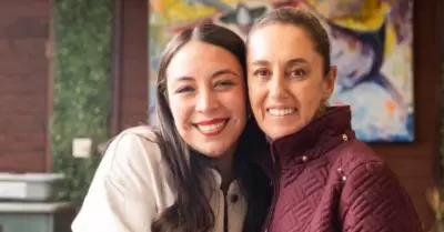 Julieta Ram�rez y Claudia Sheinbaum