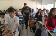 Refuerza polic�a municipal de Tijuana acciones preventivas en planteles educativos mediante el programa "Revisi�n de pertenencias"