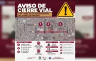 Informa Gobierno de Ensenada cierre de un carril de avenida Reforma por trabajos de remozamiento