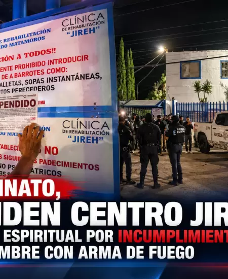 Tras asesinato, suspenden centro Jireh de la Patrulla Espiritual.