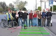 Realiza Gobierno de Tijuana jornada de rehabilitaci�n de se�alamiento en la ciclov�a del bulevar Federico Ben�tez