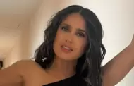 Salma Hayek festeja su cumplea�os 60 con atrevidas fotos