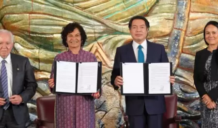 Firma de Carta de Intenci�n entre la SEP y la Unesco.