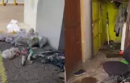 Locatarios piden intervenci�n por hombre que viv�a bajo escaleras de plaza en Tijuana