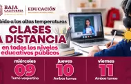 VIDEO: Tendr� Baja California clases a distancia por altas temperaturas