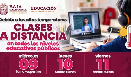 Tendr� Baja California clases a distancia por altas temperaturas.