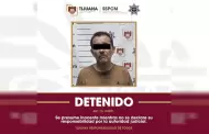 Detienen agentes de la SSPCM a hombre se�alado por presuntos da�os, amenazas y retenci�n de una trabajadora en un comercio