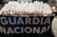 Guardia Nacional y Ej�rcito Mexicano en coordinaci�n con SSPC y la FGR aseguraron droga en el municipio de Tijuana