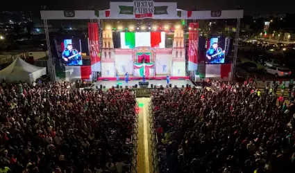 Todo listo para la Celebraci�n del Grito de Independencia en Ensenada.