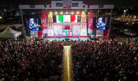 Todo listo para la Celebraci�n del Grito de Independencia en Ensenada.