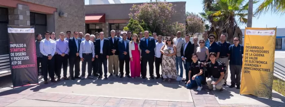 Baja California fortalece su liderazgo nacional en la industria de semiconductores.