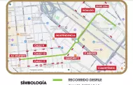 Informan sobre cierres parciales de vialidades por festejos patrios en Tijuana