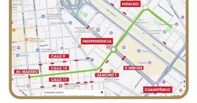 Informan sobre cierres parciales de vialidades por festejos patrios.