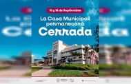 Oficinas de la Casa Municipal permanecer�n cerradas el 15 y 16 de septiembre