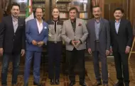 Sheinbaum recibe a Los Tigres del Norte