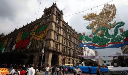 Z�calo previo al Grito de Independencia