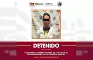 Arresta Polic�a Municipal a sujeto se�alado por presunto abuso sexual