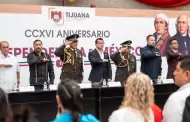 Realiza XXV Ayuntamiento de Tijuana ceremonia conmemorativa y desfile c�vico militar por el CCXVI Aniversario de la Independencia de M�xico