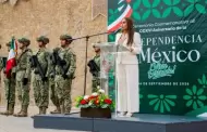 Preside Claudia Agat�n ceremonia c�vica conmemorativa por el 216 aniversario del inicio de la Independencia de M�xico
