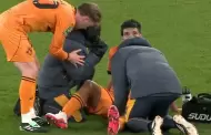 VIDEO Ra�l Jim�nez sale lesionado con el Wolverhampton